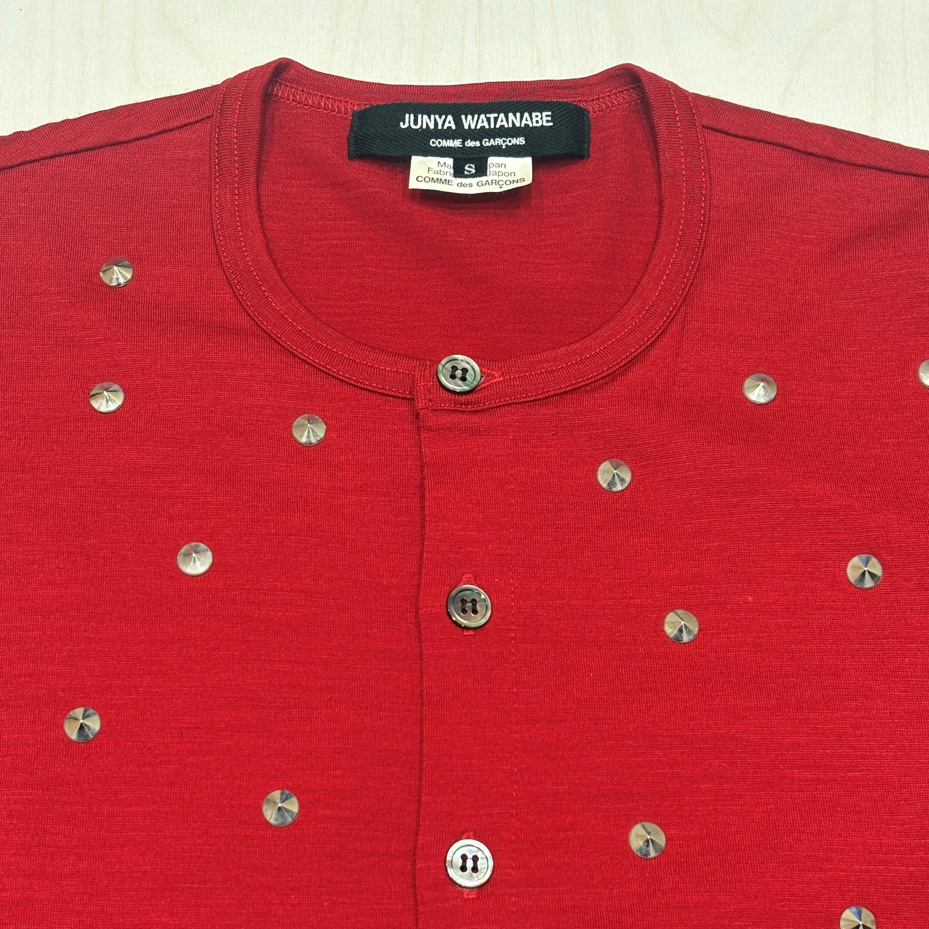 JUNYA WATANABE ジュンヤワタナベ　ニット　赤　レッド JUNYA WATANABE（ジュンヤワタナベ）ニット・セーター 黒 サイズ:S